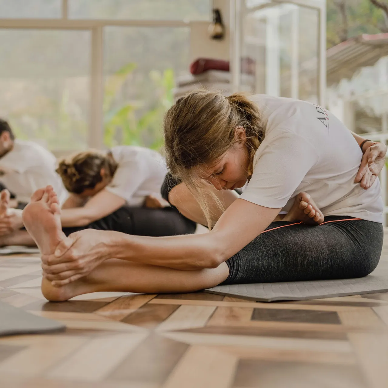 Yoga-Kurs in der Gruppe